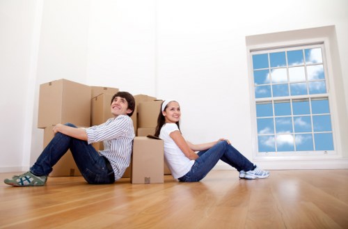 Specialist packing materials used for safe relocation in Penge