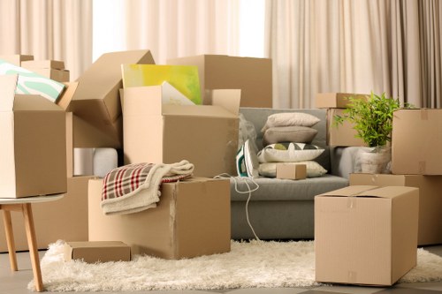Professional movers handling a compact household relocation in Penge
